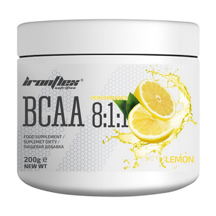 Амінокислоти IronFlex BCAA 8:1:1 200 g