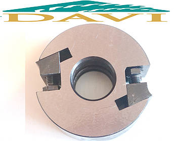 Барабан 90х32х70 фугувальний на 2 клина для ножів товщиною 3-5 мм.