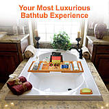 Столік для ванни ROYAL CRAFT WOOD Luxury, бамбуковий, фото 6