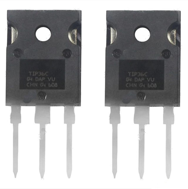 TIP36C, Біполярний транзистор, PNP, 100 В, 25 А, 125 W, [TO-247]