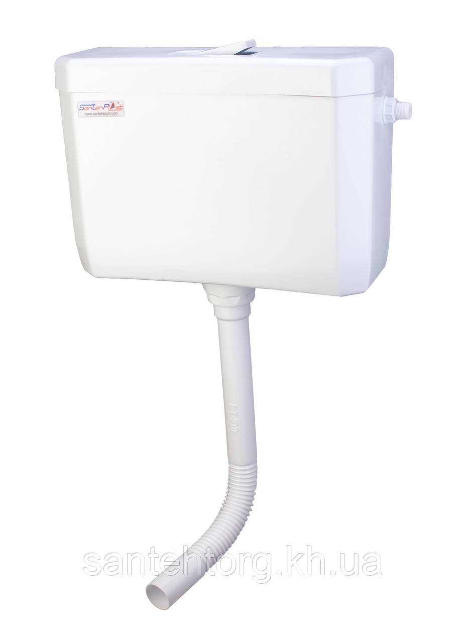 Бачок підвісний пластиковий для унітаза та чаші Генуя (Водоспад) - фото 1 - id-p1336222201