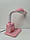 Настільна лампа Tinko СВІння рожева, шкільна, фото 2
