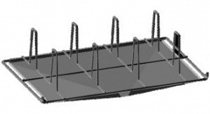 Решітка для курей гриль GN 1/1 Unox GRP825, фото 1