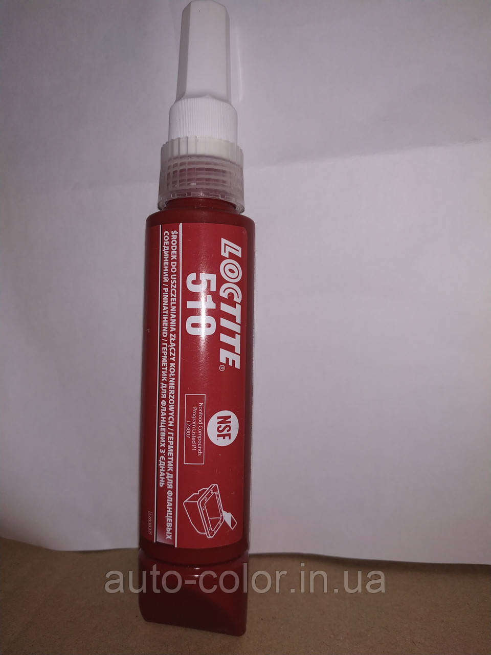 Ущільнювач для жорстких фланців (високотемпературний) Loctite 510 (50 мл), фото 1