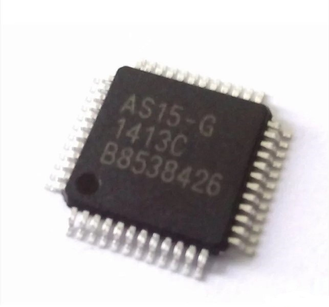 Мікросхема AS15-G, TFT-LCD 14+1 канальний гамма-буфер, AS15G, QFP48, гамма-коректор