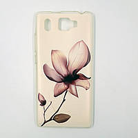 Чохол-бампер TPU силікон для Prestigio PSP 5506 Grace Q5 DUO Магнолія