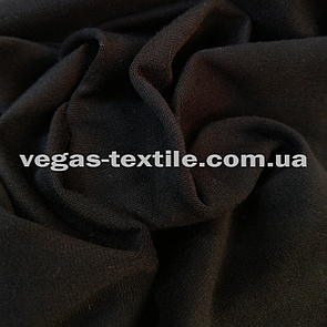 Кулірка стрейч Пен'є Чорний (180 г/м2 Туреччина)