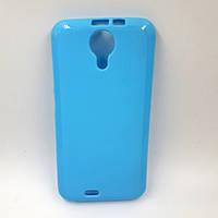 Чохол-бампер силікон TPU матовий для Prestigio PSP3537 Wize NV3 DUO Блакитний