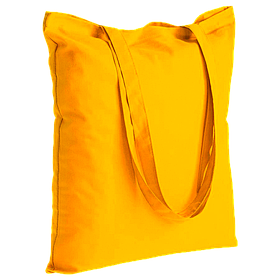 Сумка для друку і принта з бавовни жіноча кольорова під друк 35х41 саржа (жовта)