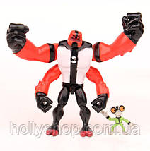 Набір фігурок Бен 10 героїв Ben 10 10-14 см Бентен + Світло, фото 5