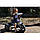 Велосипед коляска триколісний з батьківською ручкою та ігровою панеллю TILLY Camaro Тіллі Камаро Темно Сірий, фото 5