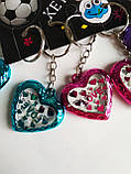 Брелок Серце прозоре, фото 2