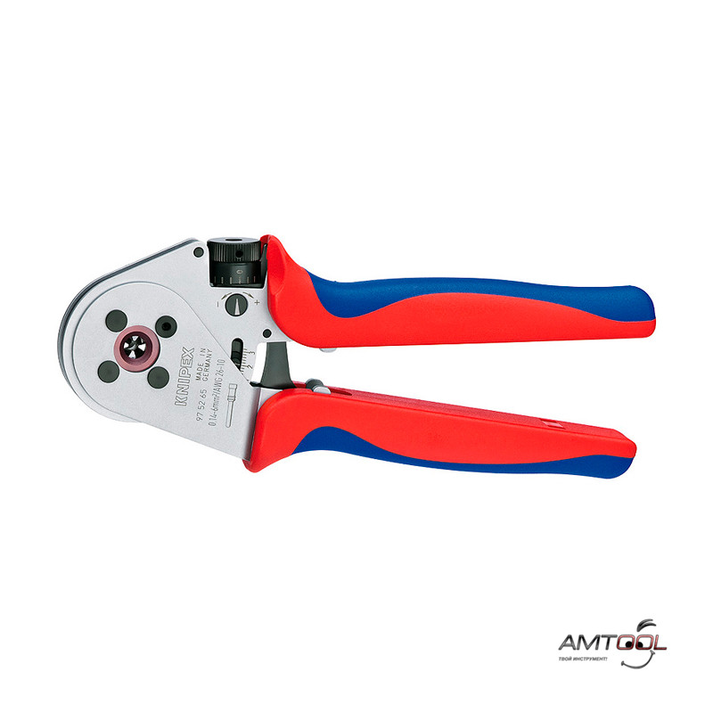 Кримпер для тетрагонального опресування точених контактів — Knipex 97 52 65, фото 1