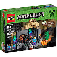 Набор Лего Майнкрафт 21119 Темница, LEGO Minecraft 21119 the Dungeon Building Kit .