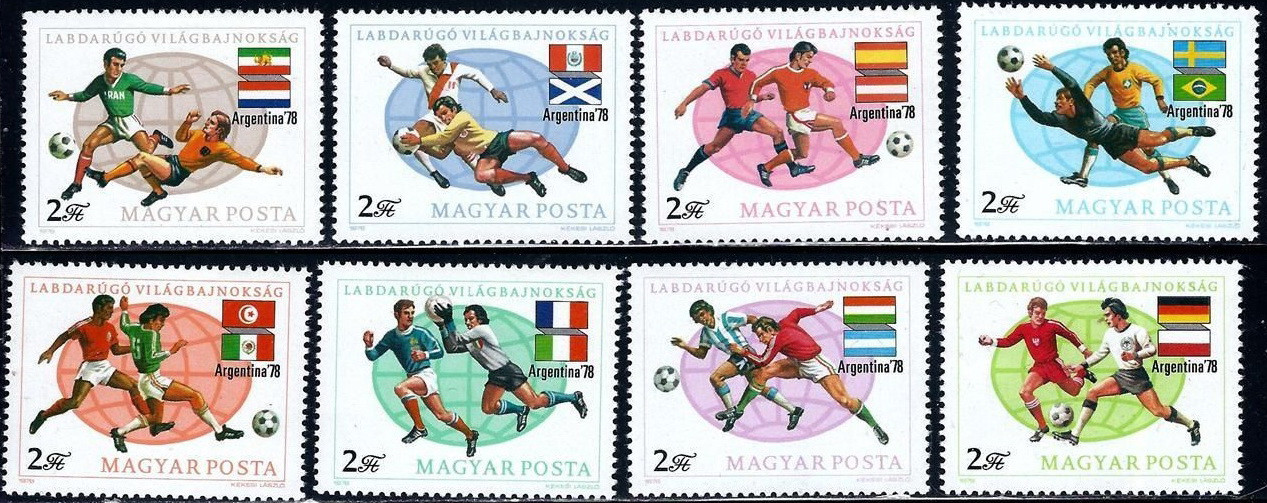 Угорщина 1978 футбол спорт - MNH XF