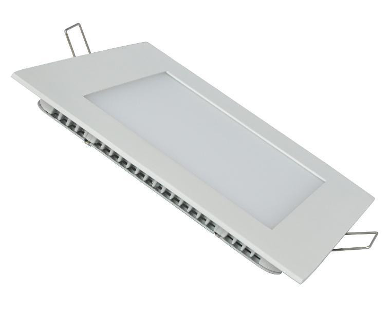 Світлодіодна панель SL12 S 12W 3000K квадрат білий Код.58454