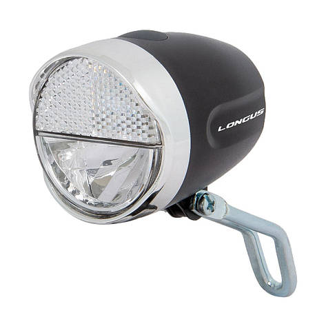 Світло переднє Longus FRONT 1W LED 2 ф-ції, чорний, фото 2