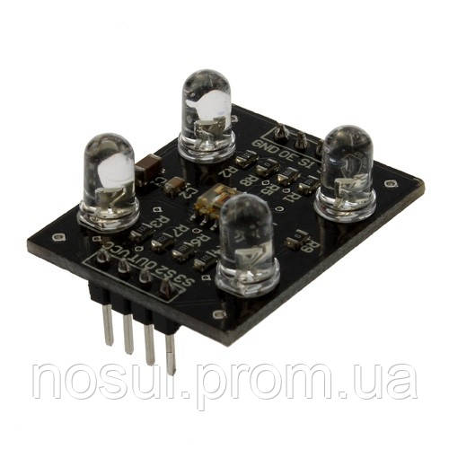 Датчик цвета TCS230 TCS3200 Цветовой сенсор Color Recognition Sensor Detector Module For MCU Arduino - фото 1 - id-p12025487