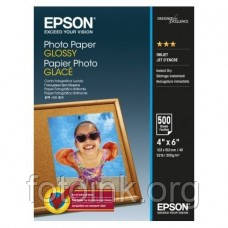 Фотопапір Epson 10х15 глянцевий, 200g/m2, 500 аркушів (C13S042549), фото 1