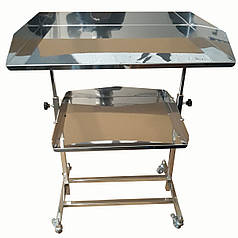 Стіл медичний для операційних, маніпуляційних, перев'язувальних (800) Ст-800 (столик інструментальний)