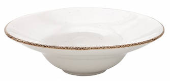 Тарілка для пасти 250 мл, 22,5 см. Біла (Pro Ceramics) Кантрі