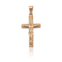 Кулон хрестик, розп'яття ХР GOLD FILLED 18K. Розмір 39 х 18 мм. Вага 3,7 г.