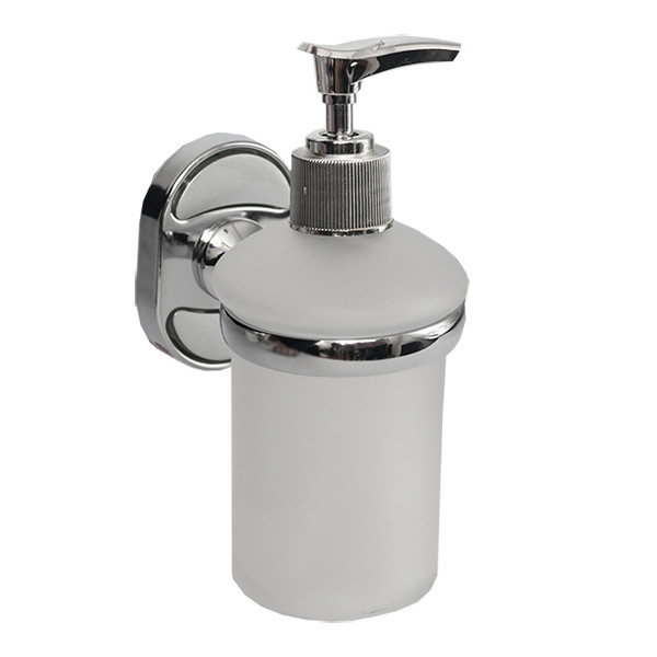 Настінний дозатор для рідкого мила (матове скло) WAL SEI2-F, фото 1