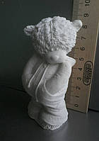 Гипсовая фигурка для раскрашивания статуэтка мишка в пайте