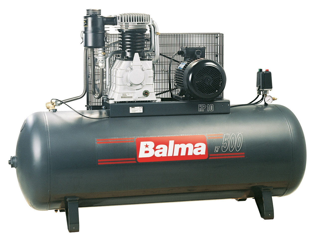 Компресор поршневий Balma NS59S/500 FT10 (1200 л/хв, 7,5 кВт)