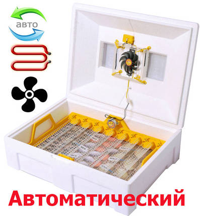 Інкубатор автоматичний Теплуша ІБ-72 ТА влагометр, фото 2