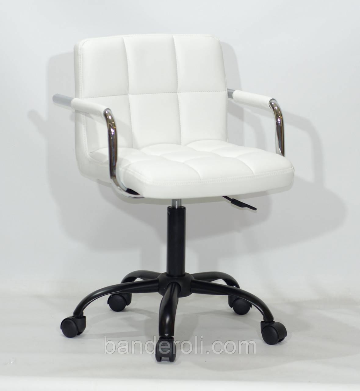 Крісло ARNO - ARM BK-OFFICE ЕК БІЛИЙ, фото 1