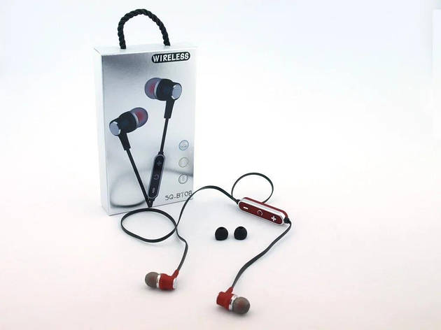 Навушники SQ-BT08 Бездротові bluetooth-навушники з мікрофоном, фото 2