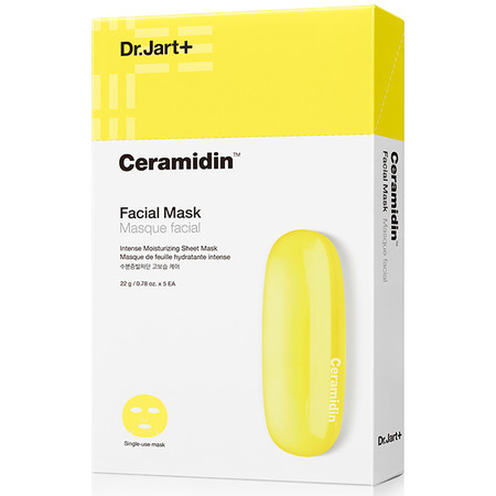 Зволожувальна тканинна маска з церамідами Dr.Jart+ Ceramidin Facial Mask 22 g
