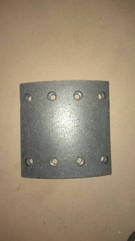 Накладка гальмівна задня Howo (ширина 185 мм, довжина 185)