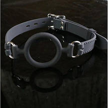 Кляп з кільцем VIP Ring відкритий рот, фото 2