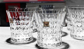 Кришталевий набір Низьких Стаканів Cristal d'Arques "LADY DIAMOND" 6шт*270мл