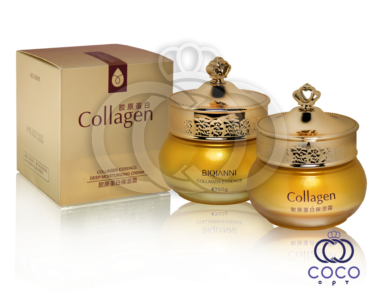 Глибоко відновлюючий крем з колагеновим комплексом Collagen Essence Deep Moisturizing Cream ™