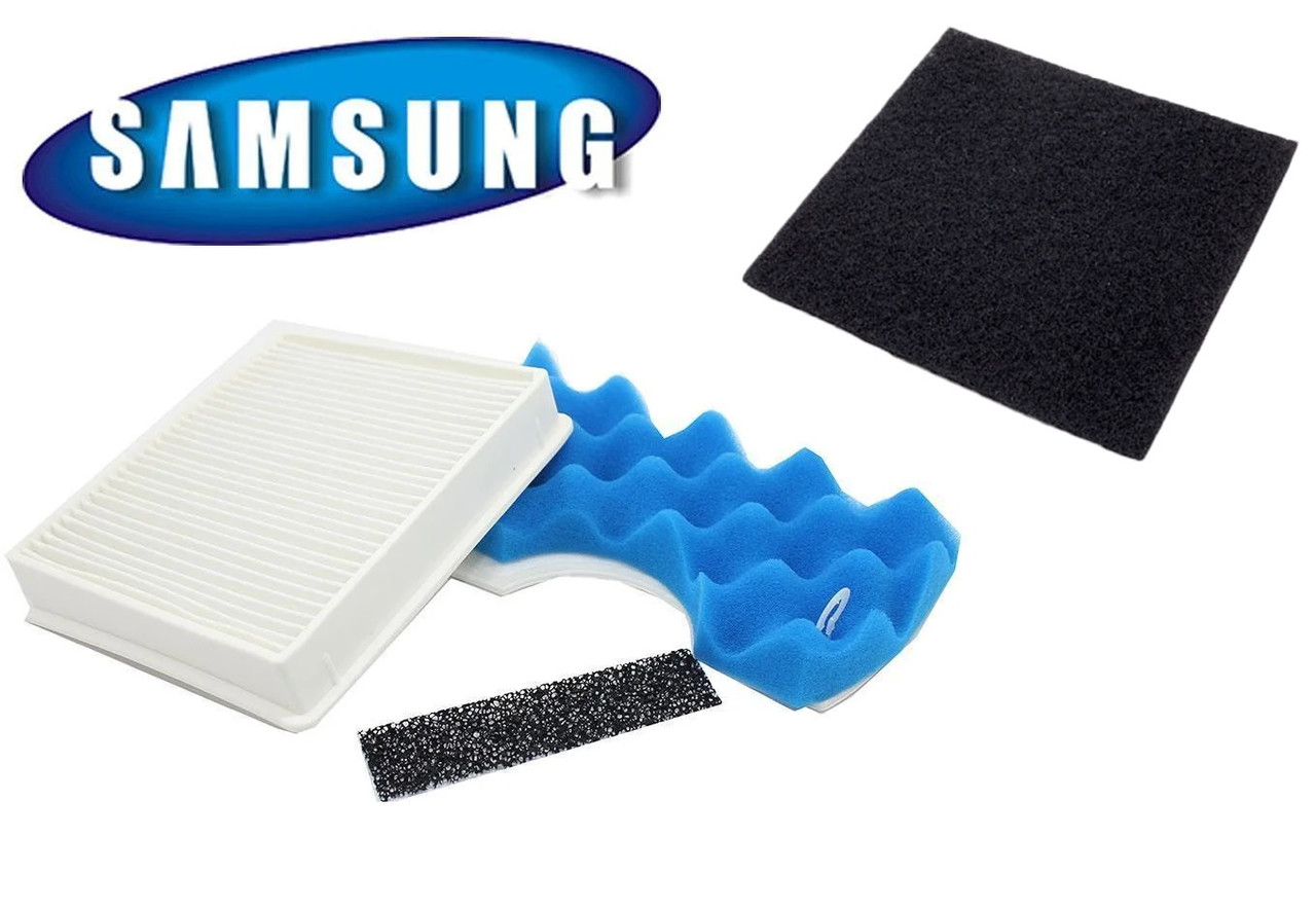 Комплект із 4 фільтрів для пилососів Samsung DJ63-00672D + DJ97-01040C + DJ63-40106C