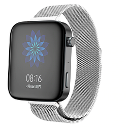 Міланський сітчастий ремінець Primolux для годинника Xiaomi Mi Watch - Silver