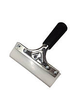 TM-09S Біла поліуретанова вигонка з тримачем, гострий кут - CARIGHT 6" pro squeegee with bevelled blade