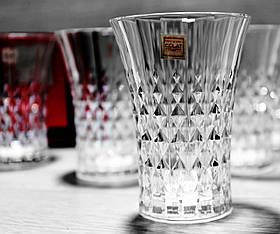 Кришталевий набір Високих Стаканів Cristal d'Arques "LADY DIAMOND" 6шт*360мл