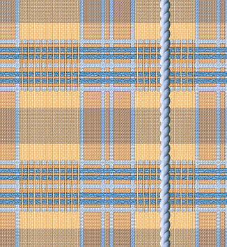 Клейонка відрізна на стіл Люкс Канат, модерн, фото 2