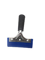 TM-04S Синяя полиуретановая выгонка, острый угол - CARIGHT 5" pro squeegee with bevelled blade