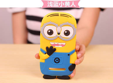 Гумовий 3D чохол для Asus Zenfone 6 Міньйон