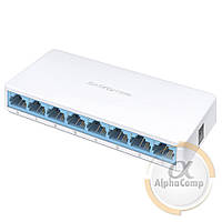Комутатор 8port Mercusys MS108 100Mb/s