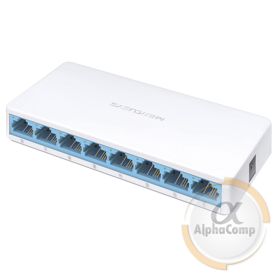 Комутатор 8port Mercusys MS108 100Mb/s