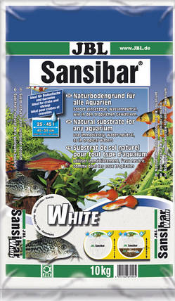 Пісок JBL Sansibar White 0.1-0.4 мм 10 кг Білий, фото 2