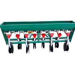 Сівалка шестирядная зернова дискова з бункером для мінеральних добрив