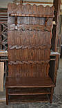 Вішалка підлогова під старовину з масиву, фото 2