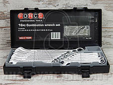 Набір комбінованих ключів 16шт FORCE 5161
